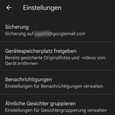 Google Fotos sichern Anleitung 2