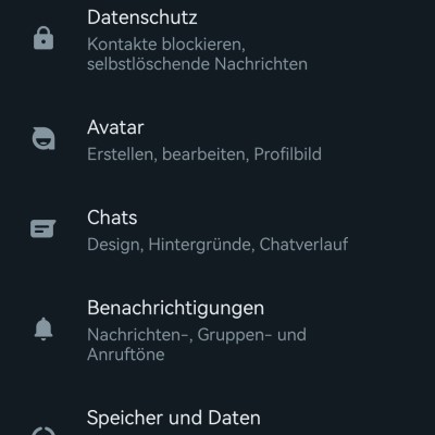 WhatsApp-Backup Anleitung 1