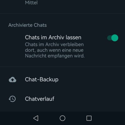 WhatsApp-Backup Anleitung 2